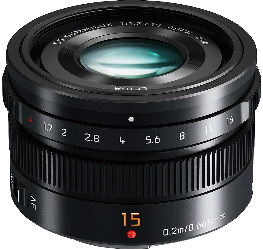 Panasonic Leica DG Summilux 15mm f/1.7 Aspherical