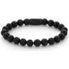 Rebel & Rose Pánsky guličkový náramok Rebel & Rose, Black Moon, 8 mm
