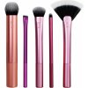 Real Techniques Artist Essentials štetec na púder + štetec na očné tiene + vejárový štetec + štetec na pery