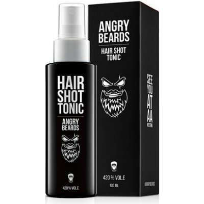 Angry Beards Tonikum na vlasy (Hair Shot Tonic) 100 ml