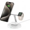 Tech-Protect A35 MagSafe bezdrôtová nabíjačka na mobil / AirPods / Apple Watch, biela