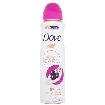 Dove Advanced Care Go Fresh Acai Berry & Waterlily 72h antiperspirant s vůní acai a leknínu 150 ml pro ženy