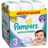 Pampers Active baby 3 Midi (6-11 kg) 208 ks – mesačné balenie