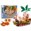 LEAN TOYS Rímska loď so zvukovými a svetelnými efektami