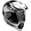 iXS Flip-up helmet iXS VENTURE 1.0 X15903 black-white-anthracite L