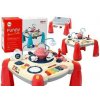 LEAN TOYS Interaktívny vzdelávací stôl Vesmír červená