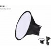 Fotověci Softbox Difuzér na Fotoaparát Blesk Výběr Variant - Obdélník/Kruh, 5 Velikostí Varianta: Kruh 30 cm