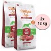 Calibra Dog Life Adult Large Fresh Beef 2 x 12 kg