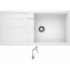 Blanco METRA XL 6 S biela 515136 + Blanco MIDA-S chróm 521454