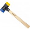 Palička Safety 360 mm Wiha typ 832-15, hickory rukoväť (hlava modrá/žltá: mäkká/stredne tvrdá) (WIHA26655)