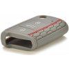 Obal kľúča AUDI, VW, SEAT , SKODA - sivý