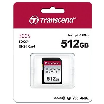 Transcend SDXC UHS-I U3 512GB SDC300S
