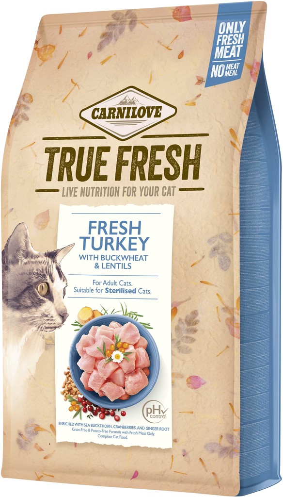Carnilove True Fresh Turkey 4,8 kg
