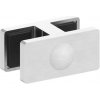 Feldmann 80570-240-16 - nerezový držiak skla - priama spojka 180°, AISI 304, pre hr. 16,76 - 17,52 mm, pre nerezové zábradlie