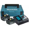 Makita sada Li-ION LXT18V 2xBLI1830B + nabíjačka DC18RC + Makpac 197952-5