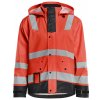 Blåkläder AB 4302 Výstražná bunda do dešte TRÍDA 2 Farba: Cervená/cerná, Veľkosť: 4XL