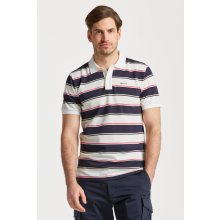 Gant polokošeľa Multi Stripe SS Pique biele