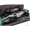 Minichamps Mercedes gp F1 W13e Team Mercedes-amg Petronas F1 N 44 2nd Hungarian Gp 2022 Lewis Hamilton 1:43 Silver Green
