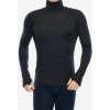Funkčné tričko Sensor Merino Bold Tee LS Roll Neck - anthracite gray