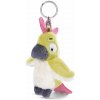 Prívesok na kľúče NICI Zelená Spring Summer Cockatoo Jaya Lucky Charm 10 cm