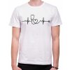 Fajntričko Tričko - EKG Doktor, Farba biela, Strih/ Variant Pánsky/UNISEX