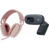 Logitech Sluchátka Zone Vibe 100 (981-001224) + C270 (960-001063)