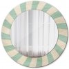 Retro pastelový vzor Retro pastelový vzor Okrúhle dekoračné zrkadlo na stenu lsdo-00127