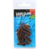 Giants fishing Záves na bočné olovo Lead Clip with Pin Brown/10ks