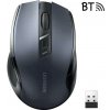 Ugreen MU006 Bezdrôtová optická myš USB 2,4 GHz / Bluetooth 5.0 4000 DPI - čierna