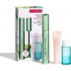 Clarins Supra Lift & Curl Clarins Supra Lift & Curl Mascara vodeodolná predlžujúca špirála 8 ml + Clarins Cleansing Instant Eye Make-Up Remover dvojfázový odličovač očí pre citlivé oči 10 ml + Clarins