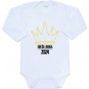 Body s potlačou New Baby Dieťa roka 2024 - Biela - 86 (12–18m)