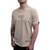 Alpha Industries Alpha Wording T tričko pánske jet stream white Farba: béžová, Veľkosť: M