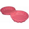 Pieskovisko dvojdielne Watershell Pink BIG mušľa 2*100 l na vodu a piesok 88*75*22 cm ružové od 18 mes