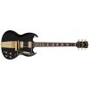 Gibson Custom Shop 1964 SG Standard Maestro TV Black Gold Gloss