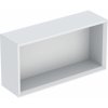 GEBERIT KÚPEĽNE Obdĺžnikový nástenný box Geberit iCon, 45cm, 23.3cm, 13.2cm, Biela, 502.322.01.3