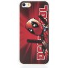 AppleMix Kryt MARVEL pre Apple iPhone 5 / 5S / SE - gumový - Deadpool - červený