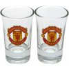 MANCHESTER UNITED FC Pohárik na panáky Manchester United FC, 50 ml, sada 2 ks