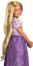 Dievčenská parochňa Rapunzel Na vlásku