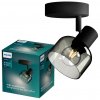 Nástenné svietidlo E14 LED Black Sleet Philips