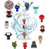 INCREDIBOX Vodotesné nálepky stickers sada 100 kusov