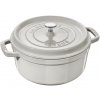 Staub Hrniec okrúhly 26 cm 5,2 l biely hľuzovka