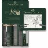Grafitová ceruzka Faber-Castell Pitt súprava 19 kusov -