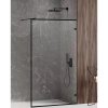 New Trendy EXK-2045 AVEXA BLACK walk - in sprchový kút 140 cm, 6 mm sklo 140 x 200 cm čierna