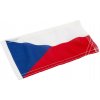 Vlajka ČR na motorku - Scandiflag vlajka - 22 x 11 cm - tunel