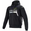 Bunda ALPINESTARS Chrome Ignition Hoodie (čierna/žltá fluo/sivá/biela) M