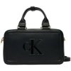 Calvin Klein Jeans Kabelky BOLD CK BAULETTO CROSSBODY LV04F3411G Čierna