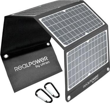 RealPower SP-30E Solární panel 30W USB-A USB-C IPX5 412766