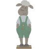 Textilomanie Veľkonočná dekorácia FELT LAMB 50 cm Zelená