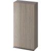 Cersanit Virgo skrinka 40x17.95x80 cm závesné bočné sivá-dub S522-038