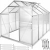 TecTake 402475 polykarbonátový 250 x 185 x 195 cm s pozinkovanou konštrukciou